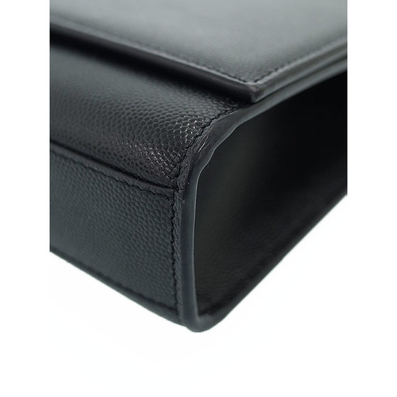 Saint Laurent Paris Classic Kate Monogram Satchel Shoulder Bag Black - Picture 9 of 9